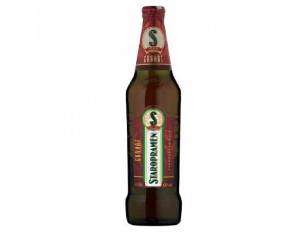 Staropramen Granát полутемное пиво 0,5 л